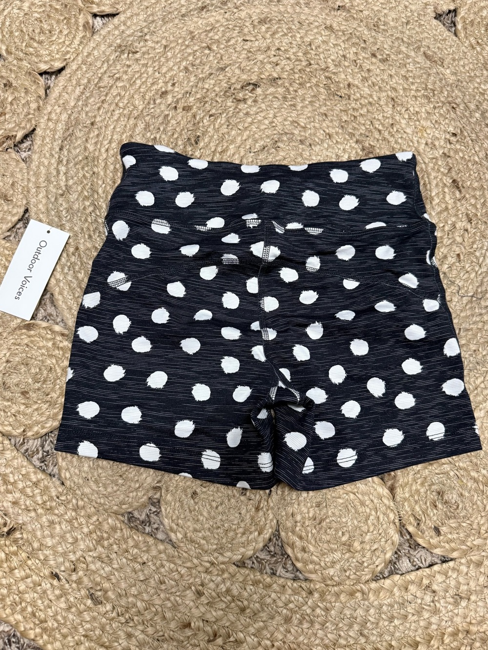 Outdoor Voices Polka Dot Biker Shorts